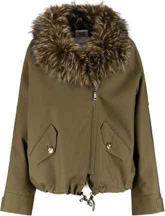 VALENTINI 1972 Nepbont & Shearling Jassen - Dames - Jassen - Groen - 4XS - Nepbont - Jassen