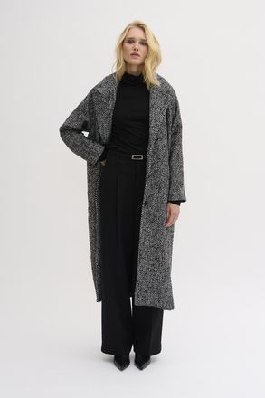 MY ESSENTIAL WARDROBE Jas MaggieMW Jas Loose fit black offwhite