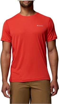 Columbia Zero Rules Light S/S Crew Funktionsshirt f&uuml;r Herren | rot