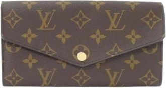 Louis Vuitton Pre-owned Wallets, female, Brown, Size: ONE SIZE Pre-owned Monogram Long Wallet M60531