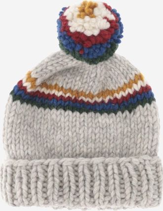 Myssyfarmi Womens Beanie Hat Jalas Wool Multicolour Finnshep