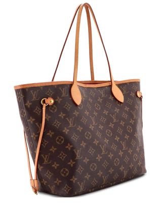 Louis Vuitton Borsa tote Neverfull NM MM in tela con monogramma - Marrone