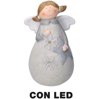 Vacchetti &Aacute;ngel Resina Led Blanco Cm24x20,5h38