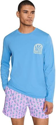 Chubbies Chubbies The Sunny Tomorrow (sun Crewneck) Mens T Shirt Medium Blue : 2XL, Polyester