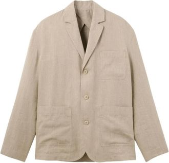 Jacquemus La Veste Pastro jacket - Heren - Blazers - Beige - L - Katoen - Jassen
