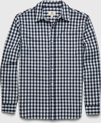 Surfside Supply Mens Brian Check Shirt In Blue