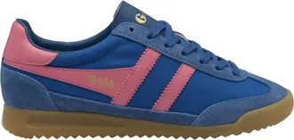 Gola Womens Tornado Sneakers In Sapphire/ Pink