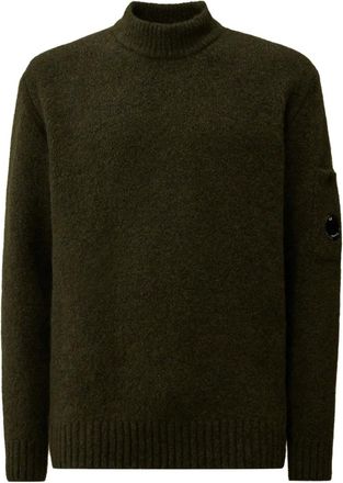 C.P. Company Maglione con dettaglio Lente - Verde