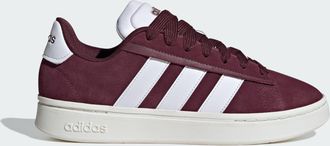 adidas Mens Grand Court Alpha Shoes - Burgundy Leather - Size UK 10.5