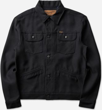 Wrangler Slam Jam Western Wrancher Jacket Black
