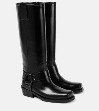 【関税&送料込】Giuliano Galiano Boots Black Giuliano Galiano Leather Boots | Black | FARFETCH LB