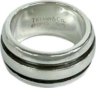 Tiffany & Co. Silver Silver 925 Band Ring (Pre-Owned)