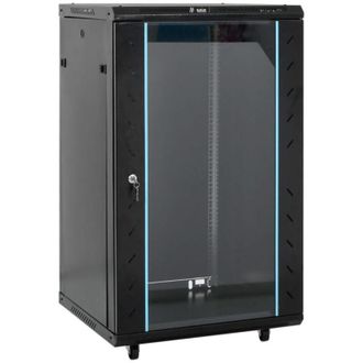 vidaXL Rack De Servidores Patas Giratorias 18u 19 Ip20 60x60x100 Cm Vidaxl