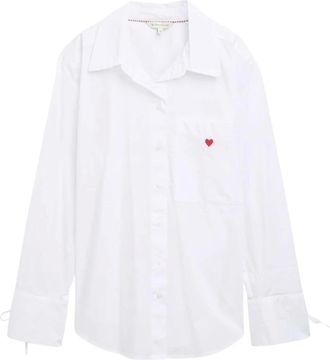 Tom Tailor Dames, Blouses & Shirts, Wit, Maat: M