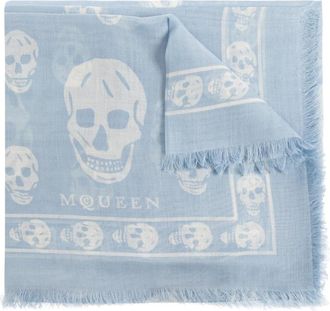 Alexander McQueen Hombre, Accesorios, Azul, Talla: ONE Size