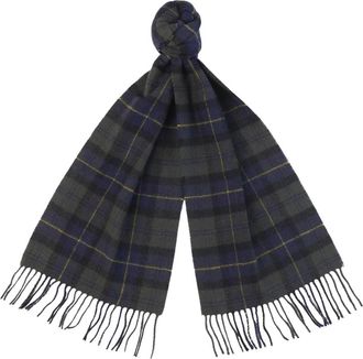 Barbour Lamswollen Sjaal - Heren - Wintersjaals - Groen - ONE Size - Wol - Accessoires