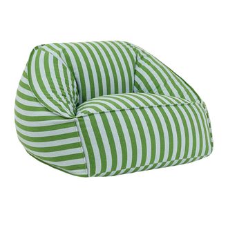 NOBODINOZ Ziggy Armchair Sitzsack (f&uuml;r Erwachsene), green blue stripes