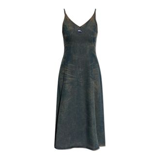 Diesel Jurk De-Beld-S - Dames - Casual kleedjes - Blauw - XS - Denim - Kleedjes