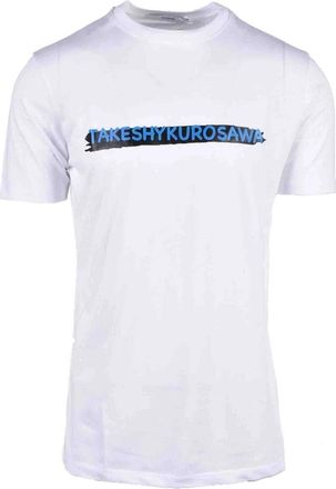 Takeshy Kurosawa White Graphic Cotton T-Shirt
