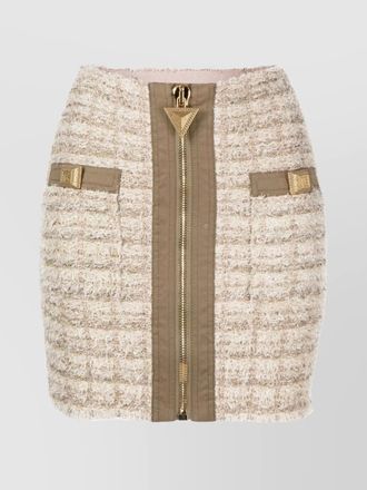 Balmain fitted skirt