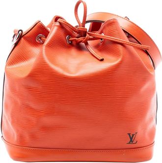Louis Vuitton Borsa a secchiello Petit Noe in pelle &Eacute;pi 2014 - Arancione