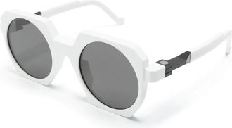 Vava Zonnebril - unisex - Zonnebrillen - Wit - 50 MM - Accessoires
