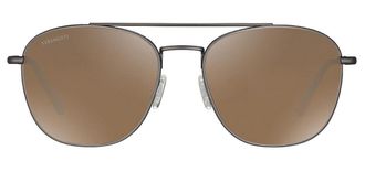 Serengeti Eyewear Carroll Large Polarized SS598004 Womens Sunglasses Gunmetal Size 58