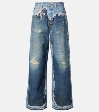 Acne Studios 1981 trompe loeil wide-leg jeans