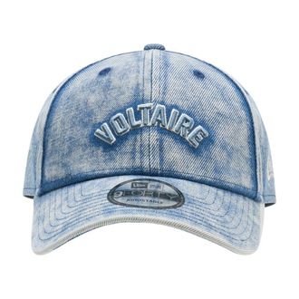 Zadig&Voltaire Womens Owht01159-409 Cotton Denim Baseball Cap Blue