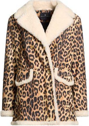 Ermanno Scervino ROPA DE ABRIGO - Borreguito y pelo ecol&oacute;gico en YOOX.COM