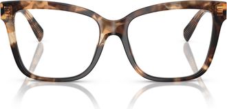 Tiffany & Co. 0tf2260 Classic Tortoiseshell Square Frame Eyeglasses