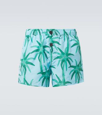Jacquemus Puntini printed swim trunks