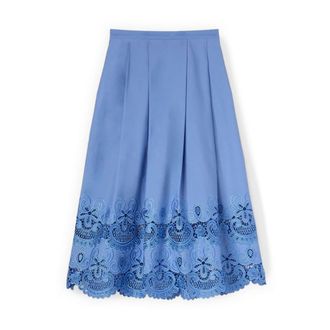 Motivi Dames, Rokken, Blauw, Maat: 2XS Katoen