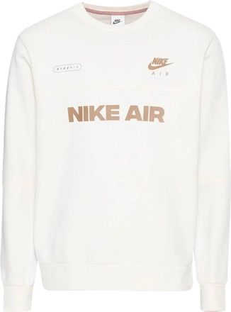 Nike Heren Air Large Logo Sweatshirt (Wit)