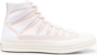 Converse Witte Woestijnzand Chuck 70 Sneakers - Heren - Sneakers - Wit - 40 EU - Katoen - Schoenen