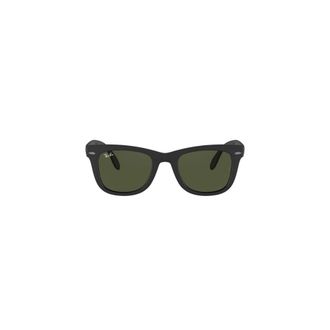 Ray-Ban Mannen Ogen Acetaat Herfst/Winter Collectie - Heren - Zonnebrillen - Zwart - 50 MM - Accessoires