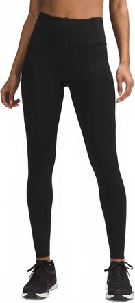 lululemon Fast And Free High Rise 28 Leggings In Black