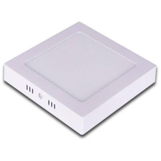 Trade Shop Trade Shop - Led Techo Led Panel 12w Cuadrado Ligero Blanco Caliente Natural Fr&iacute;o P17