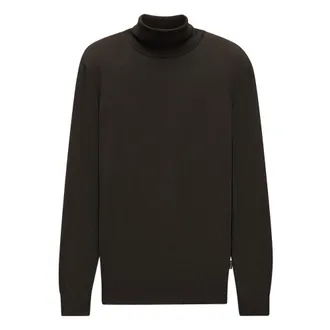 Bugatti Jersey de cuello alto de punto fino 25540F - Knitwear - Hombre - Marr&oacute;n - 2XL