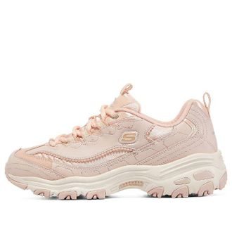 Skechers (WMNS) Skechers DLites 1.0 Pink White 149463-ROS