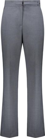 Moorer Elegante wijde broek - Dames - Wijde Broeken - Grijs - XS - Wol - Broeken