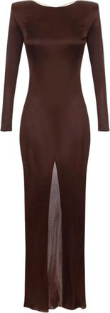 Elisabetta Franchi Mujer, Vestidos, Marr&oacute;n, Talla: M
