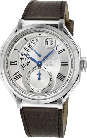 Gevril Group Marchese Quartz Silver Dial Mens Watch 42420
