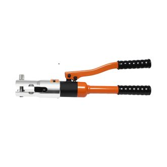 OEM Herramienta De Crimpado, Mecanismo Hidr&aacute;ulico, Incluye Varios Troqueles, Color Naranja
