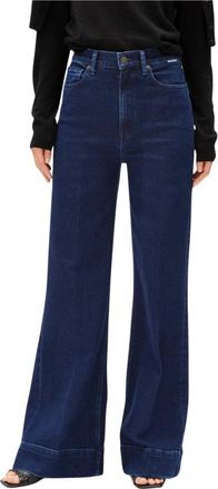 Armedangels Murliaa Flared Jeans - Dames - Loose Fit Jeans - Blauw - W25 L32 - Katoen - Jeans