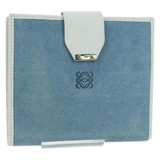 Loewe Pre-owned Wallets, female, Blue, Size: ONE SIZE Pre-owned Wallet