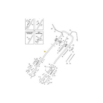 STIGA Sports Maniglia Bulldog Mp2 Grigio Astr.+imp.17 Originale Stiga - 381007578/1