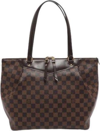 Louis Vuitton Pre-owned Westminister GM Tote Bag - Dames - Vintage Shopper - Bruin - ONE Size - Vintage