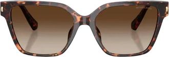 Michael Kors Piedmont Zonnebrillen - Dames - Zonnebrillen - Bruin - 56 MM - Accessoires