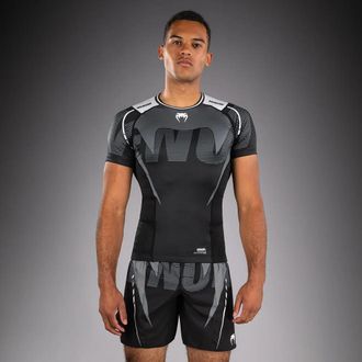OEM Camiseta De Manga Corta Venum Adrenaline Para Hombre, Color Negro/plateado, Talla L